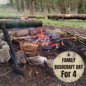 Family Bushcraft day for 4